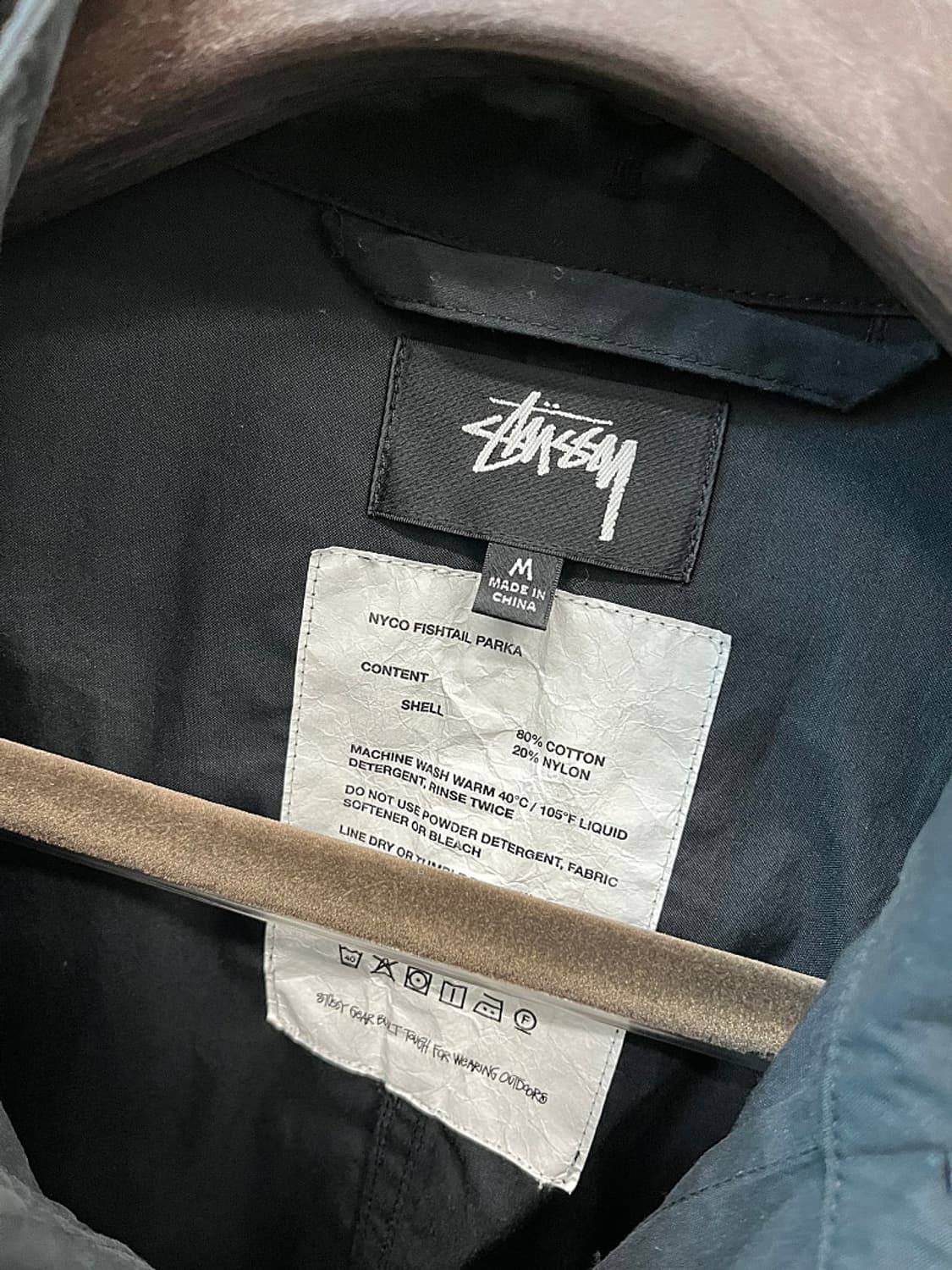 100) 스투시 나이코 피쉬테일 파카  상품이미지5