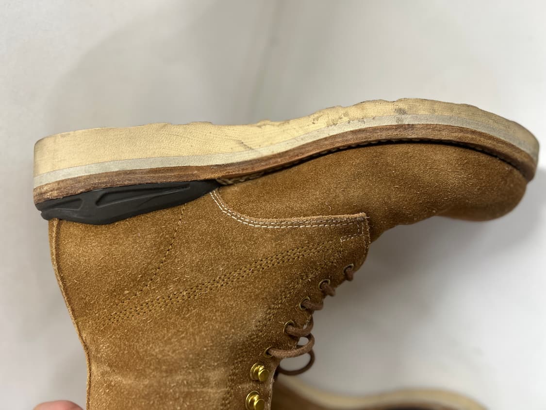 VISVIM 비즈빔 네추럴브라운 스웨이드 버질부츠 10.5 상품이미지5