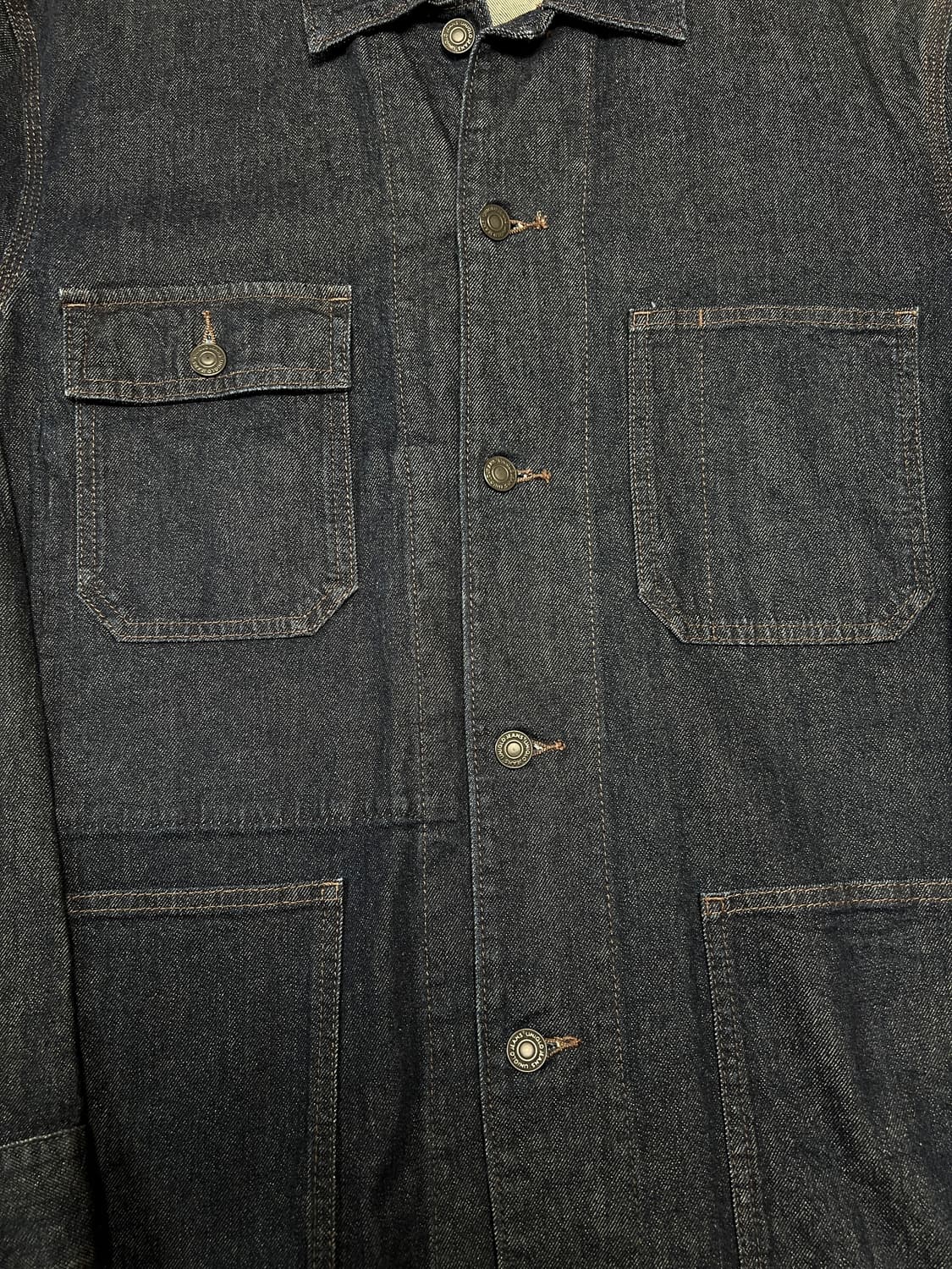 [L] 유니클로 데님 유틸리티 초어 자켓 상품이미지4