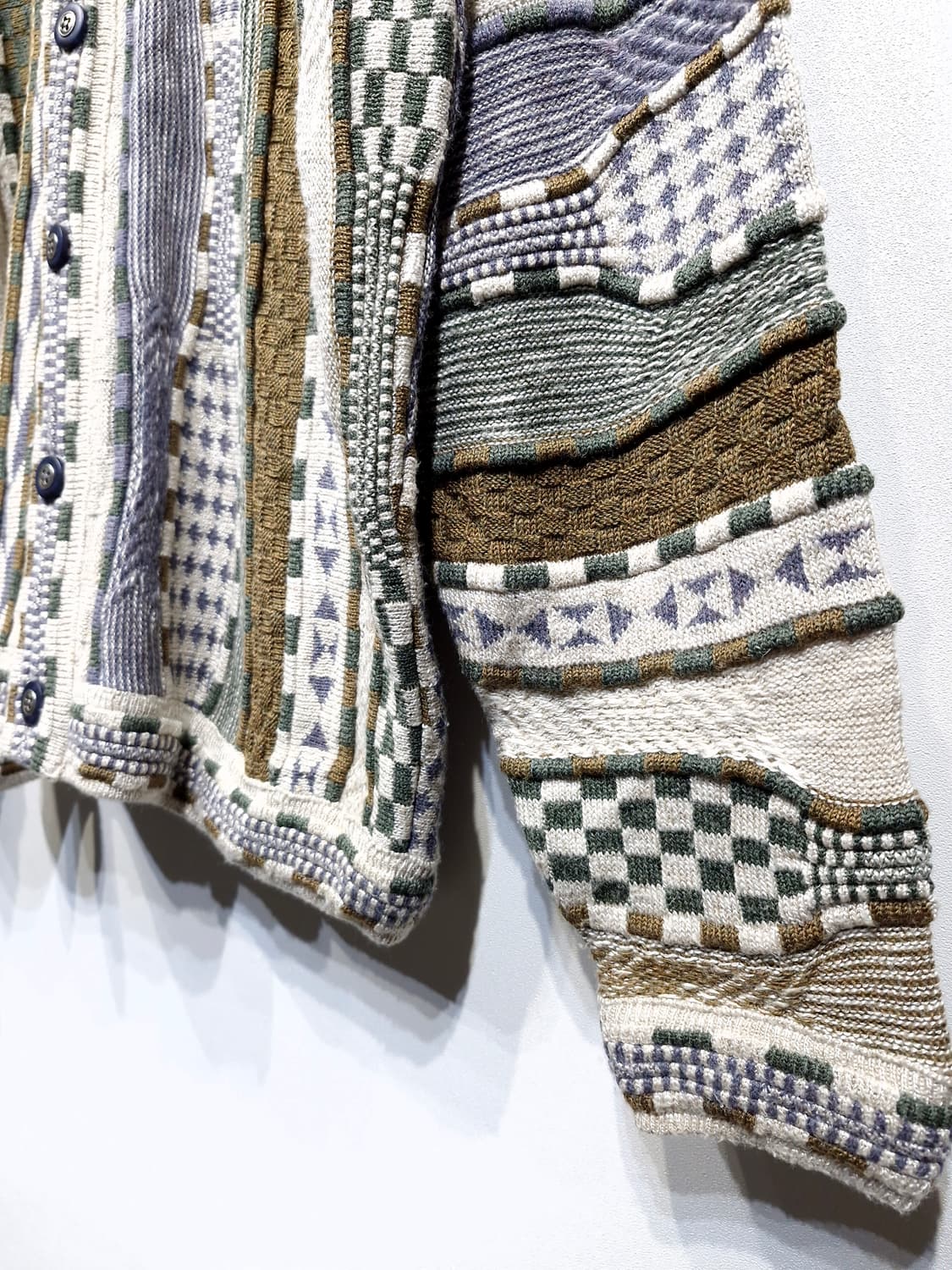 LONDON FOG 런던포그 90's 케이블 가디건(XL) 상품이미지5