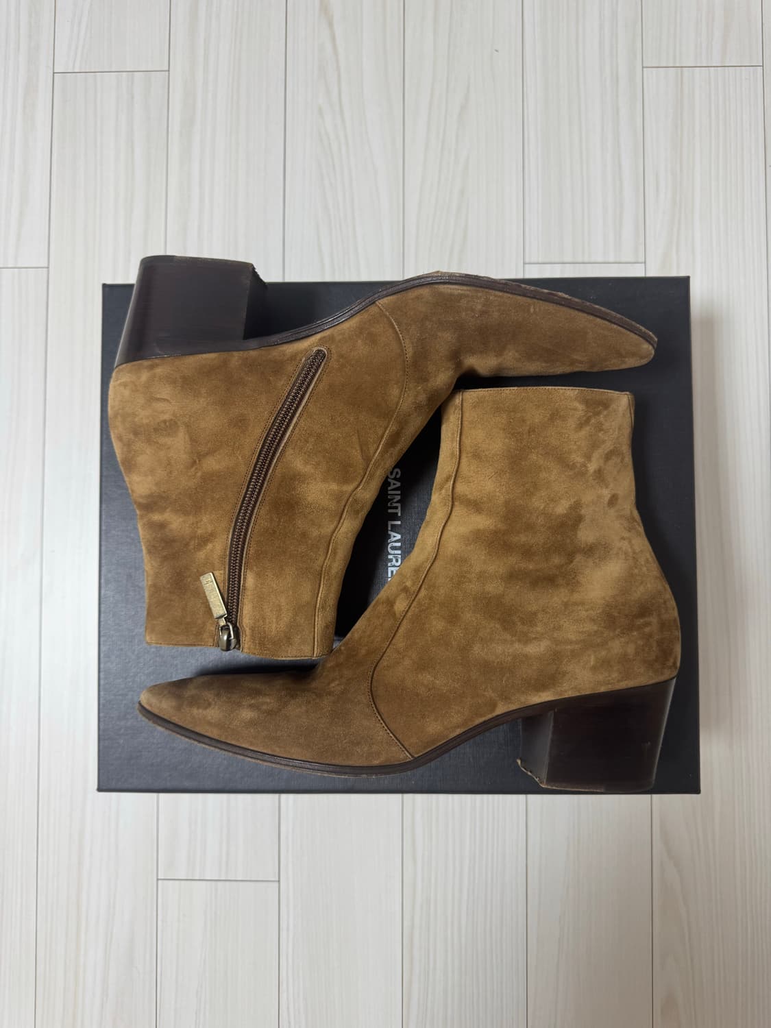 생로랑 바실리아 스웨이드 부츠 42 (275) 상품이미지1