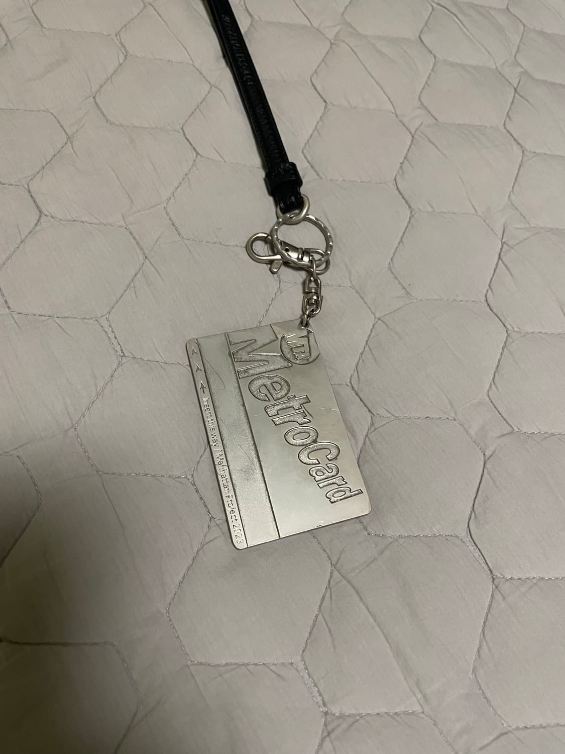 맨허튼 프로젝트 키링 레더 스트랩 상품이미지2