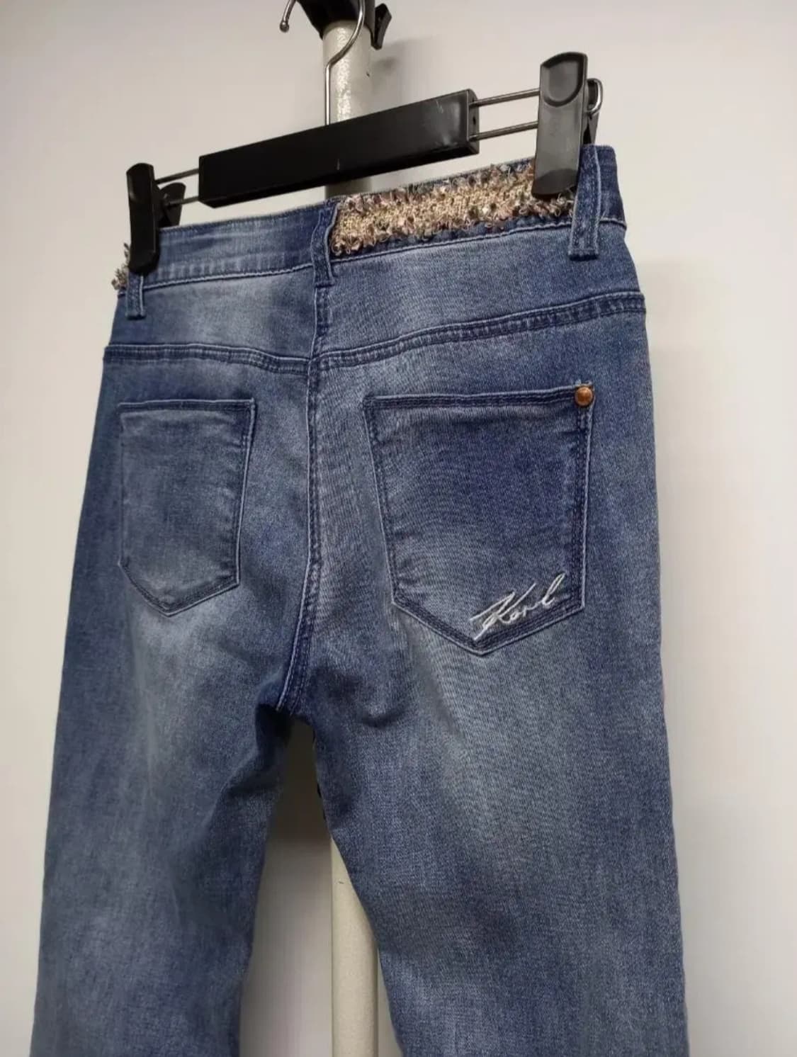 칼 라거펠트 부츠컷 일자핏 데님 25.XS 상품이미지5