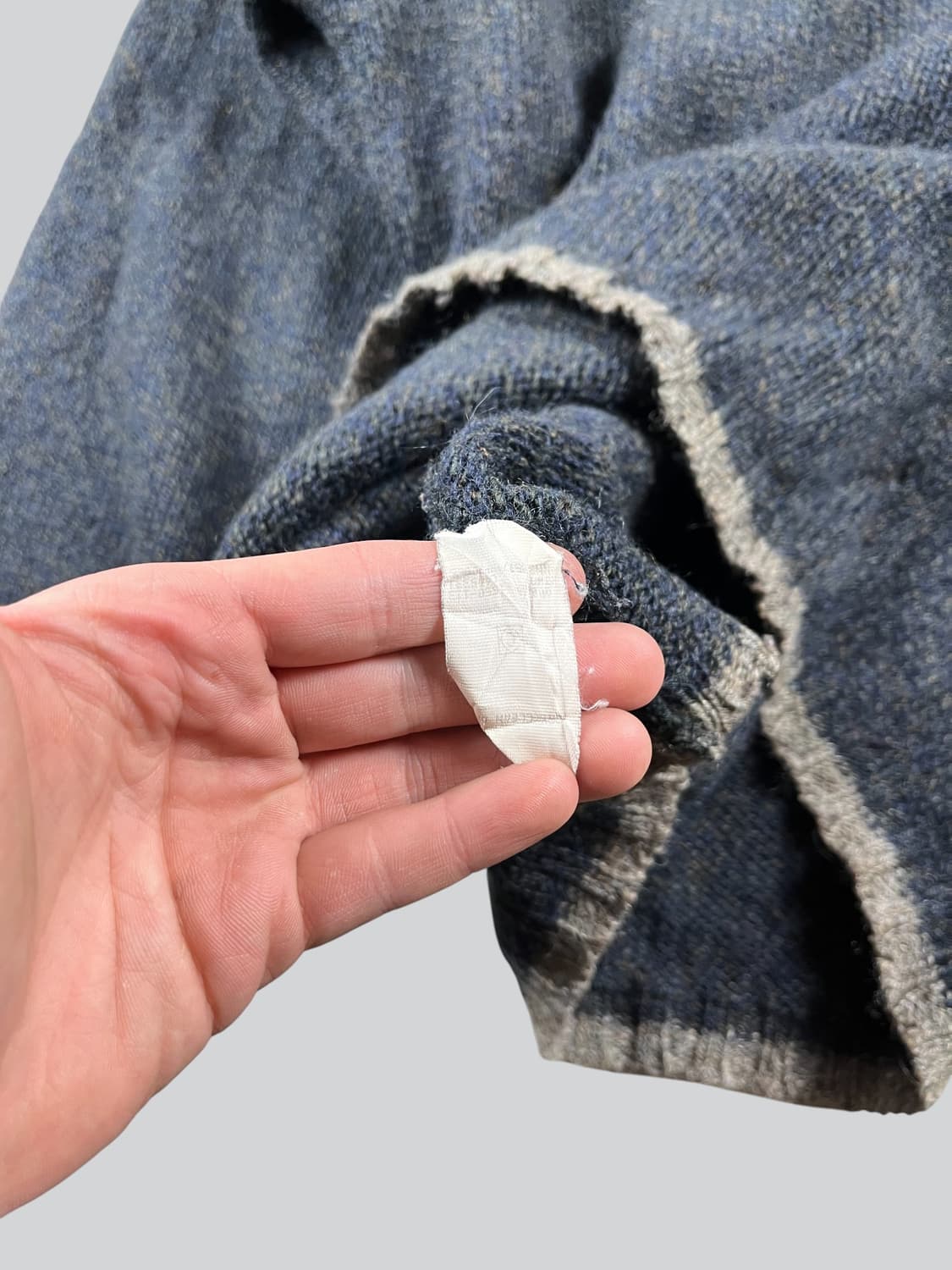 WOOLRICH (USA MADE) 카라 포인트 니트  상품이미지5