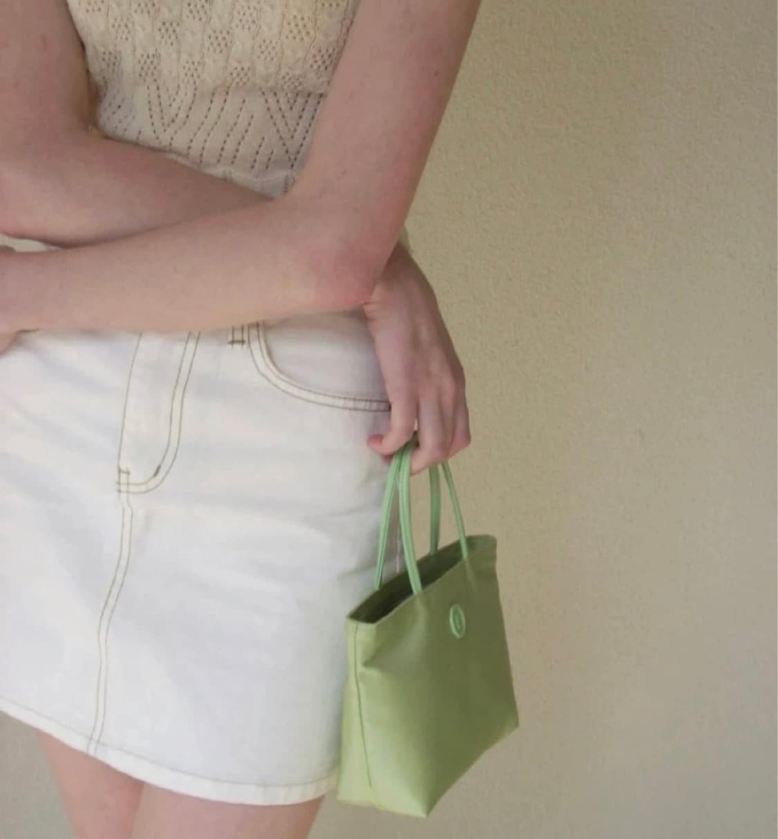 미닛뮤트 클로 미니백 애플그린 상품이미지3