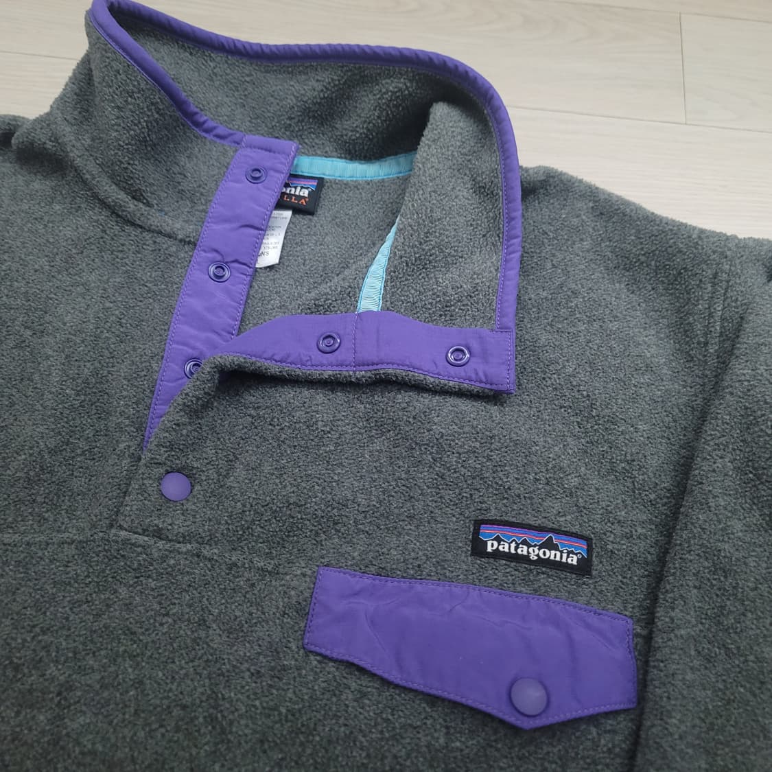 [우먼XL=남자L과 비슷] 파타고니아 신칠라 라이트웨이트 니켈/퍼플 상품이미지3