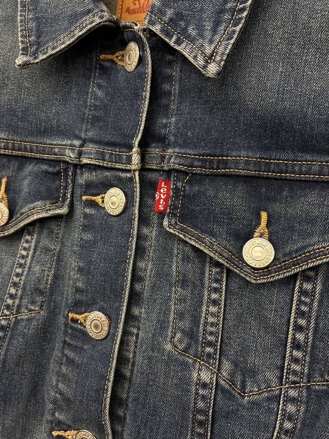 리바이스 우먼스 데님 트러커 자켓 PN9802 상품이미지3