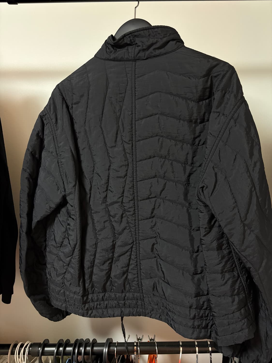 언어펙티드 퀄티드 블루종 블랙 M 상품이미지2