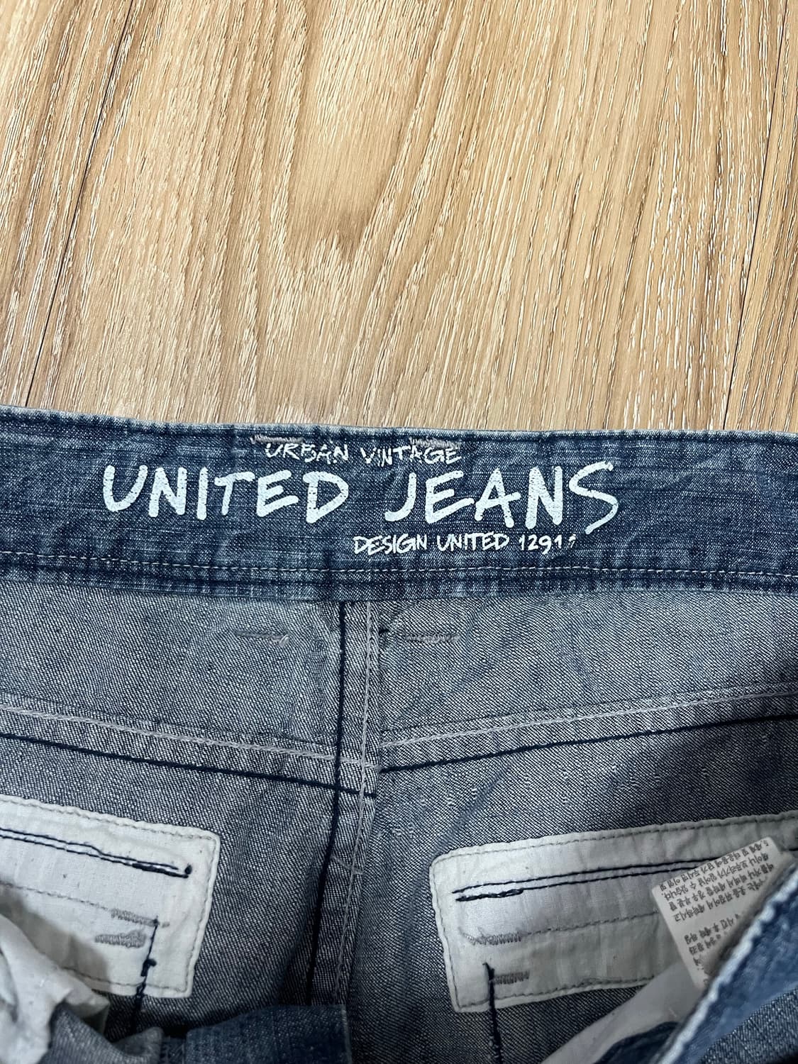 디자인 유나이티드 카고 청바지 32 상품이미지6