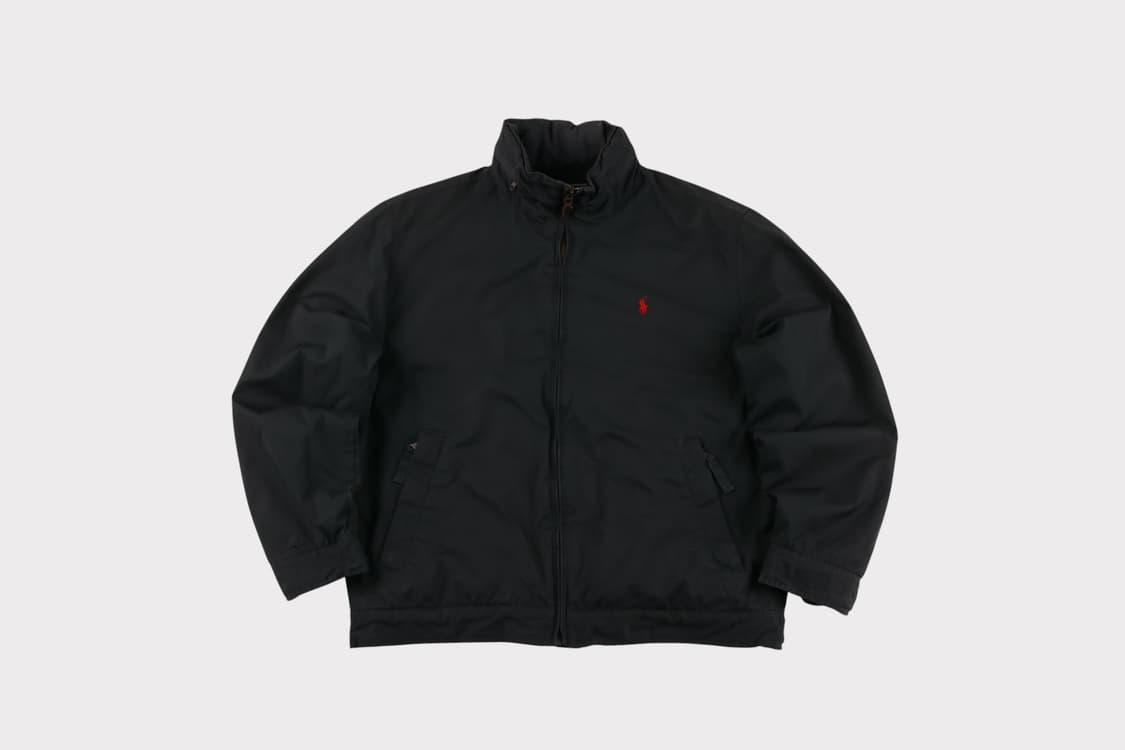 [L] 폴로 랄프로렌 블랙 폴리쉘 점퍼 자켓 상품이미지1