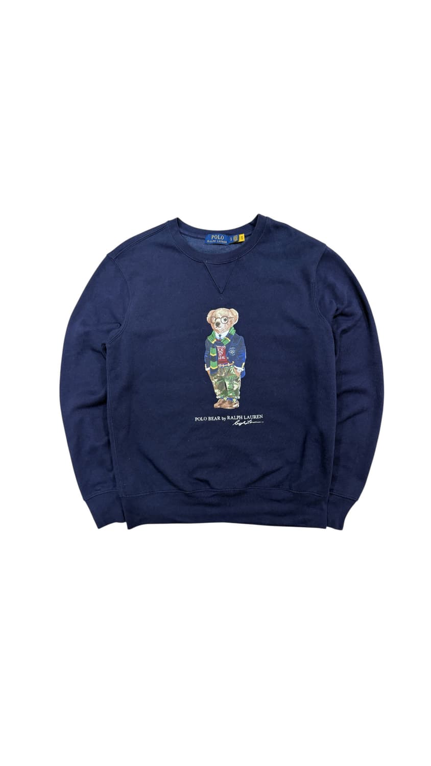 폴로 랄프로렌 베어 맨투맨 네이비 상품이미지2