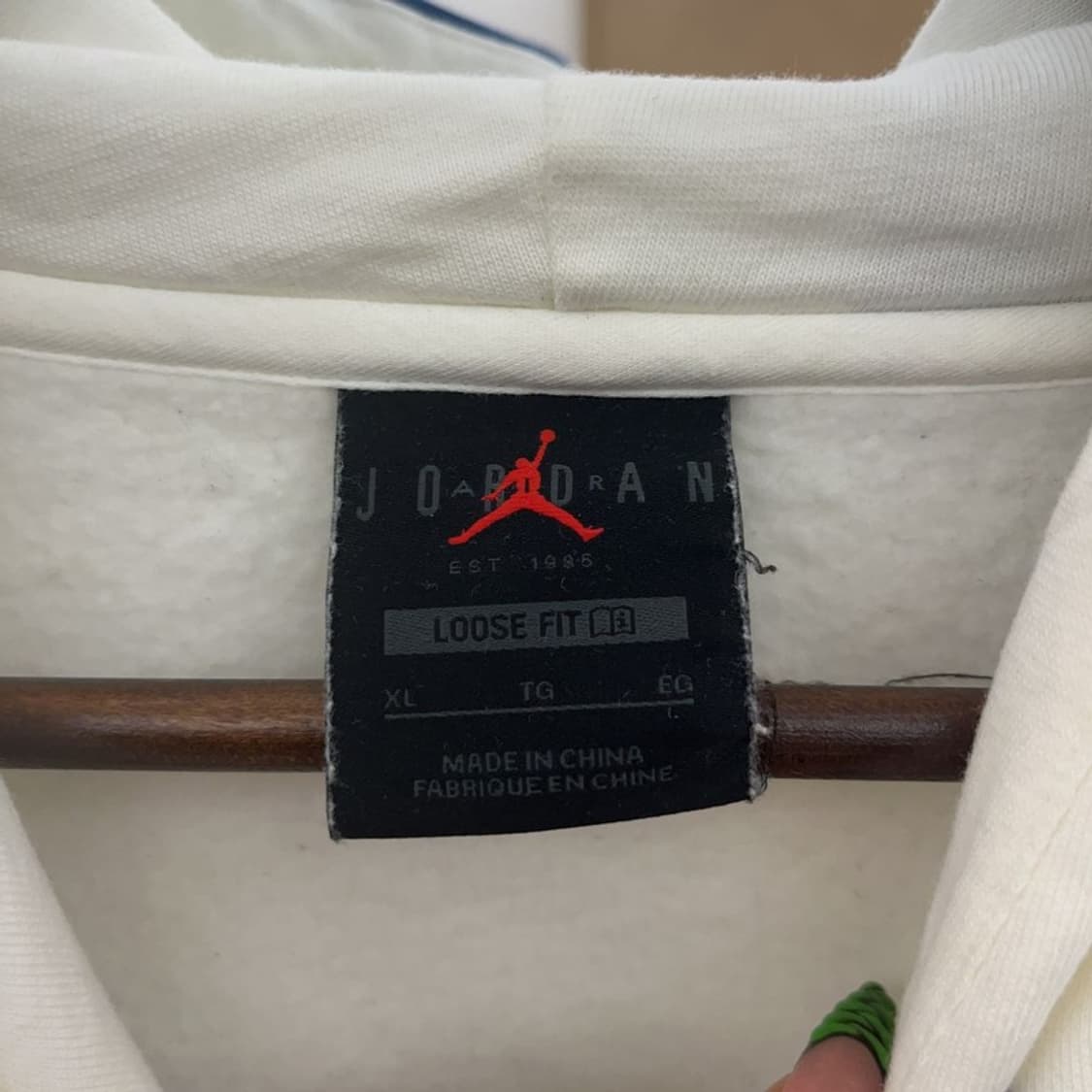 나이키 조던 아티스트 미아 리 키치패턴 기모 후드티 XL C09174 상품이미지5