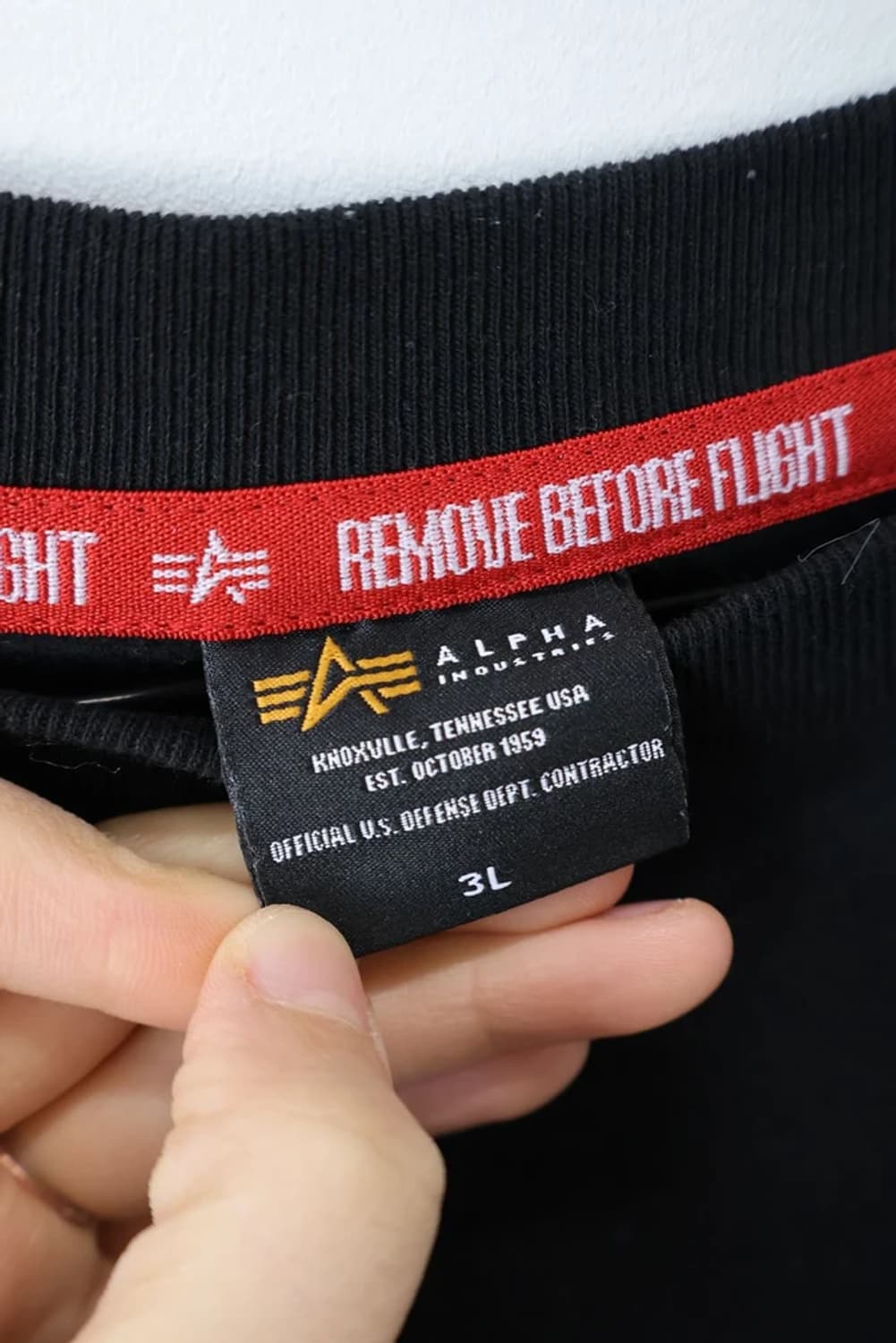 Alpha Industries Black Military mtm 상품이미지6