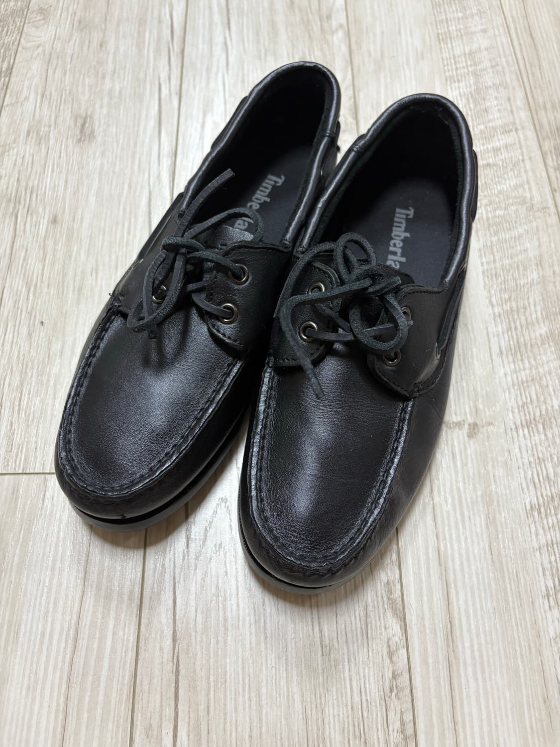 팀버랜드 보트슈즈 레더 블랙 265 상품이미지1