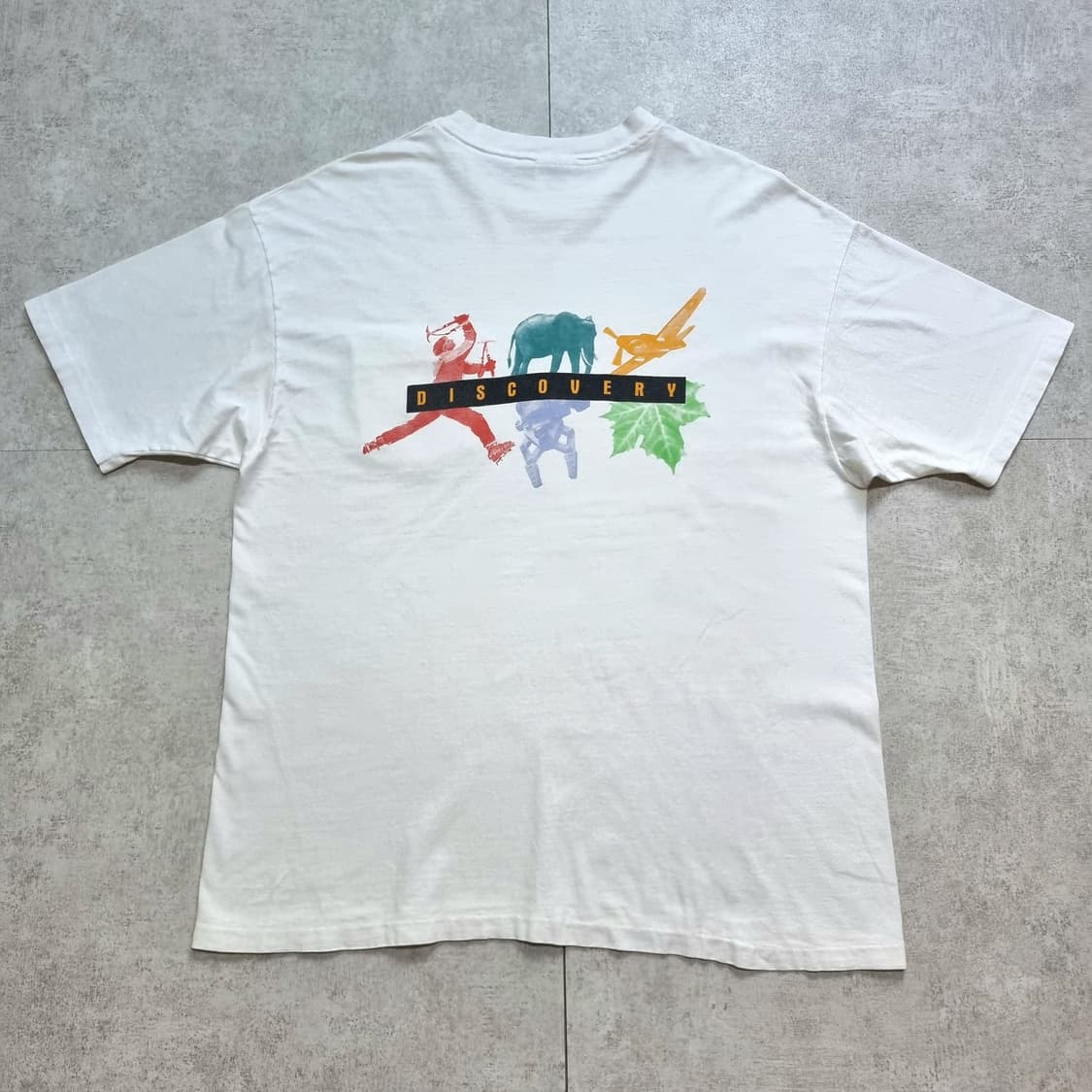 90s USA Discovery Pocket T, XL sz 상품이미지9