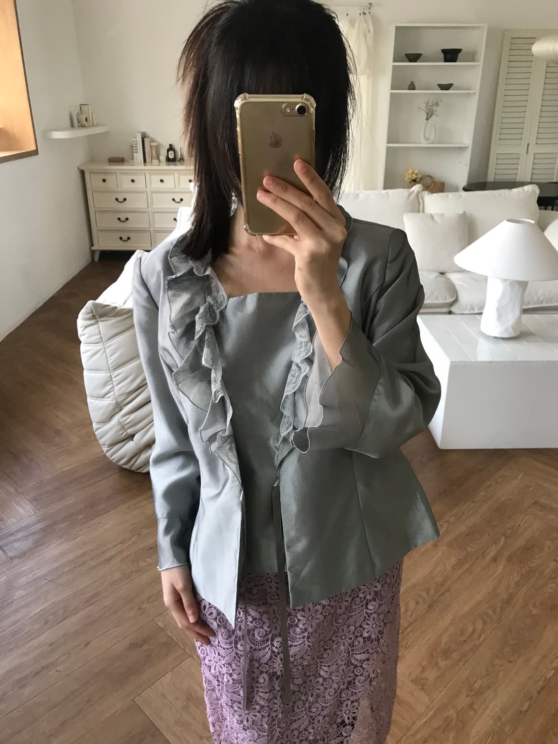 vintage lace blouse 상품이미지7