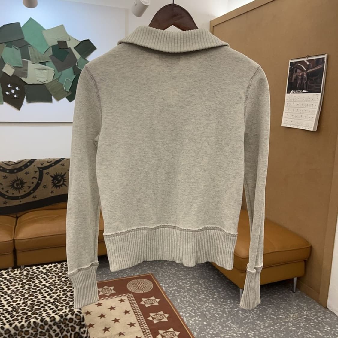 폴로 랄프로렌 빈티지 Y2K 딱붙핏 스웻 집업 M C09709 상품이미지4