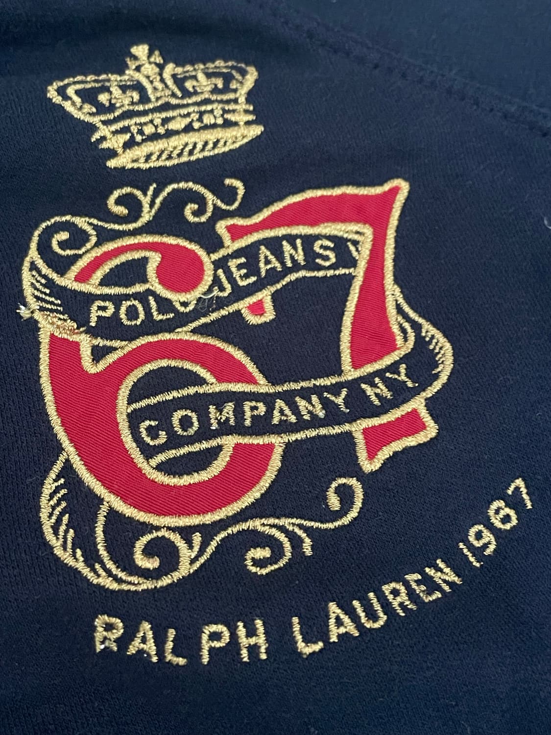 폴로 후드집업 네이비 폴로랄프로렌진스 국내유일매물 상품이미지2