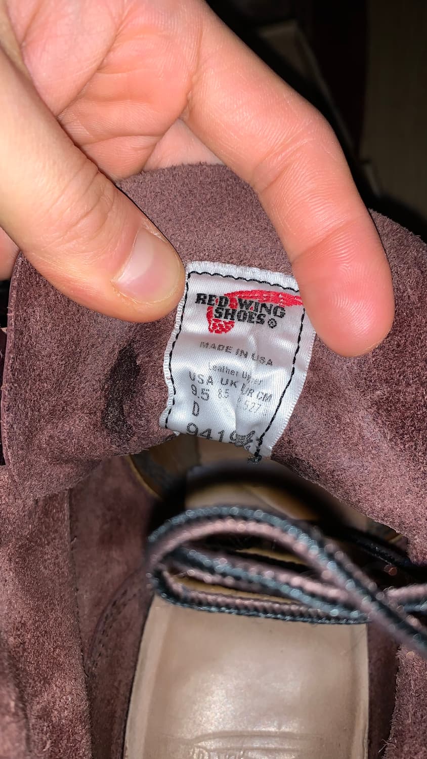 Red Wing(레드윙) 9419 블랙 체리 신형 벡맨 상품이미지5