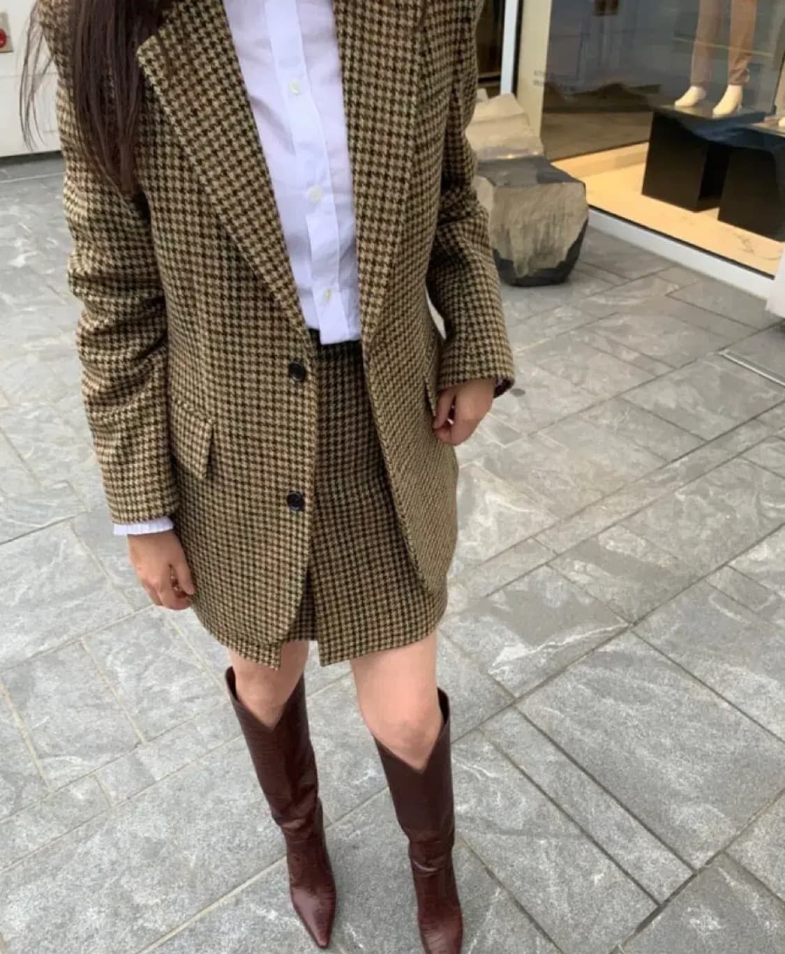 마이아이코 알함브라문 트위드 셋업 34 상품이미지4