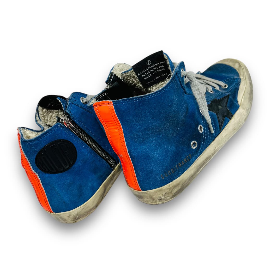 골든 구스 14FW 프란시 블루 스웨이드 하이탑 스니커즈 상품이미지5