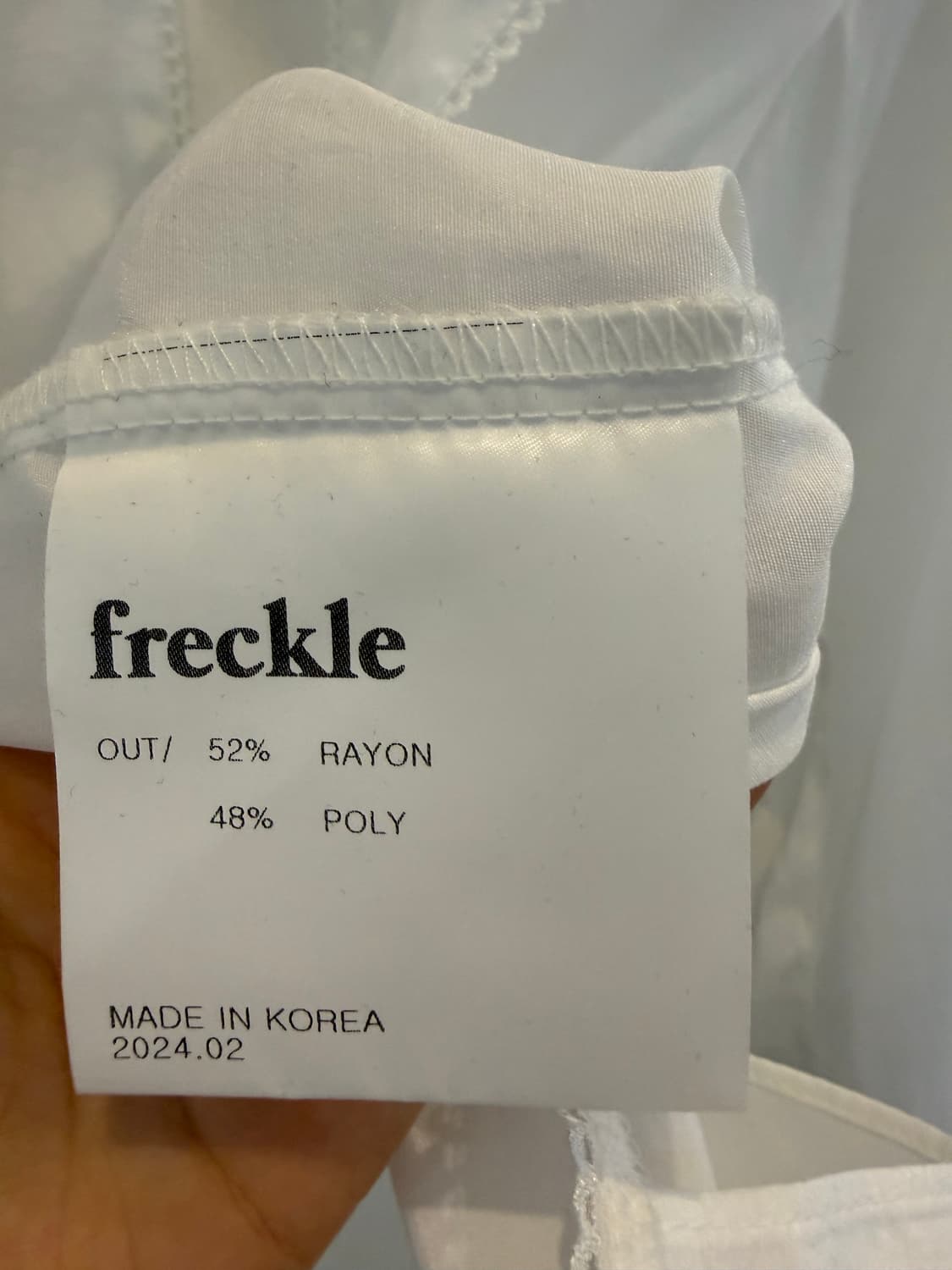 프레클 bow sailor collar blouse 상품이미지8