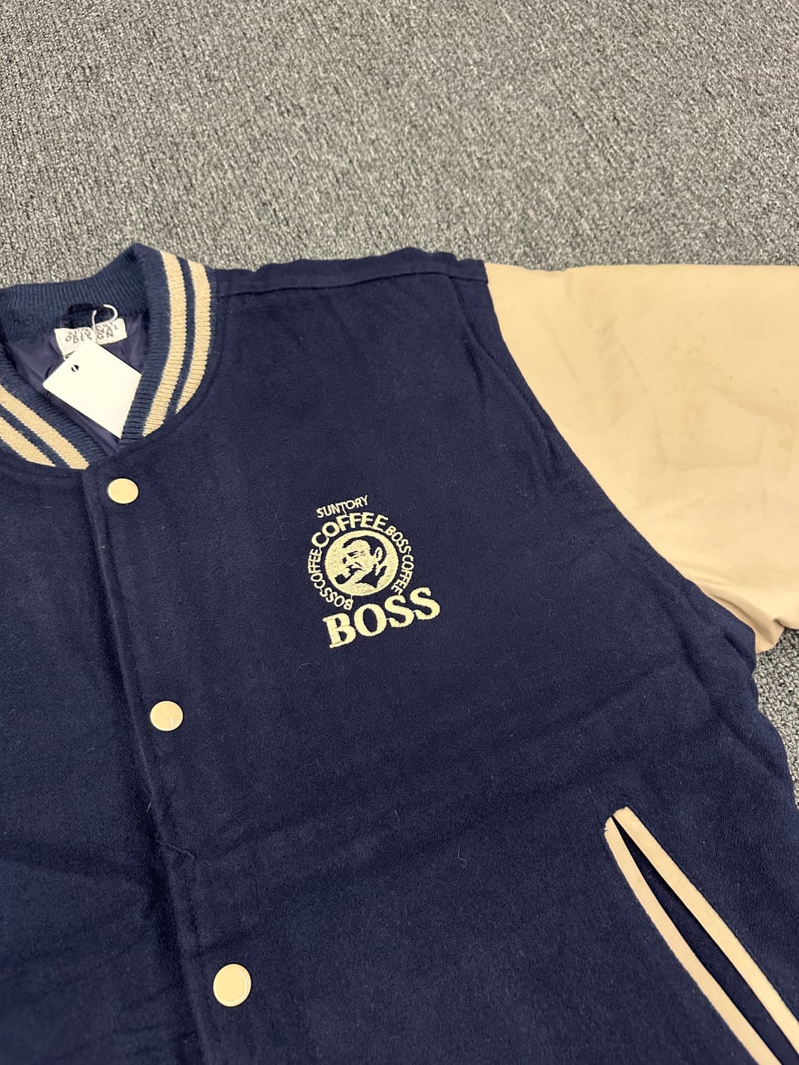 SUNTORY 빈티지 바시티 자켓 상품이미지5