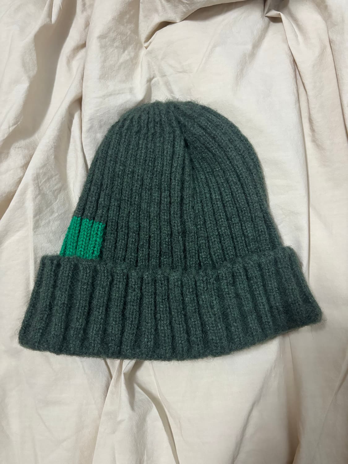 캐피탈 tugihagi 니트 비니 올리브/그린 상품이미지2