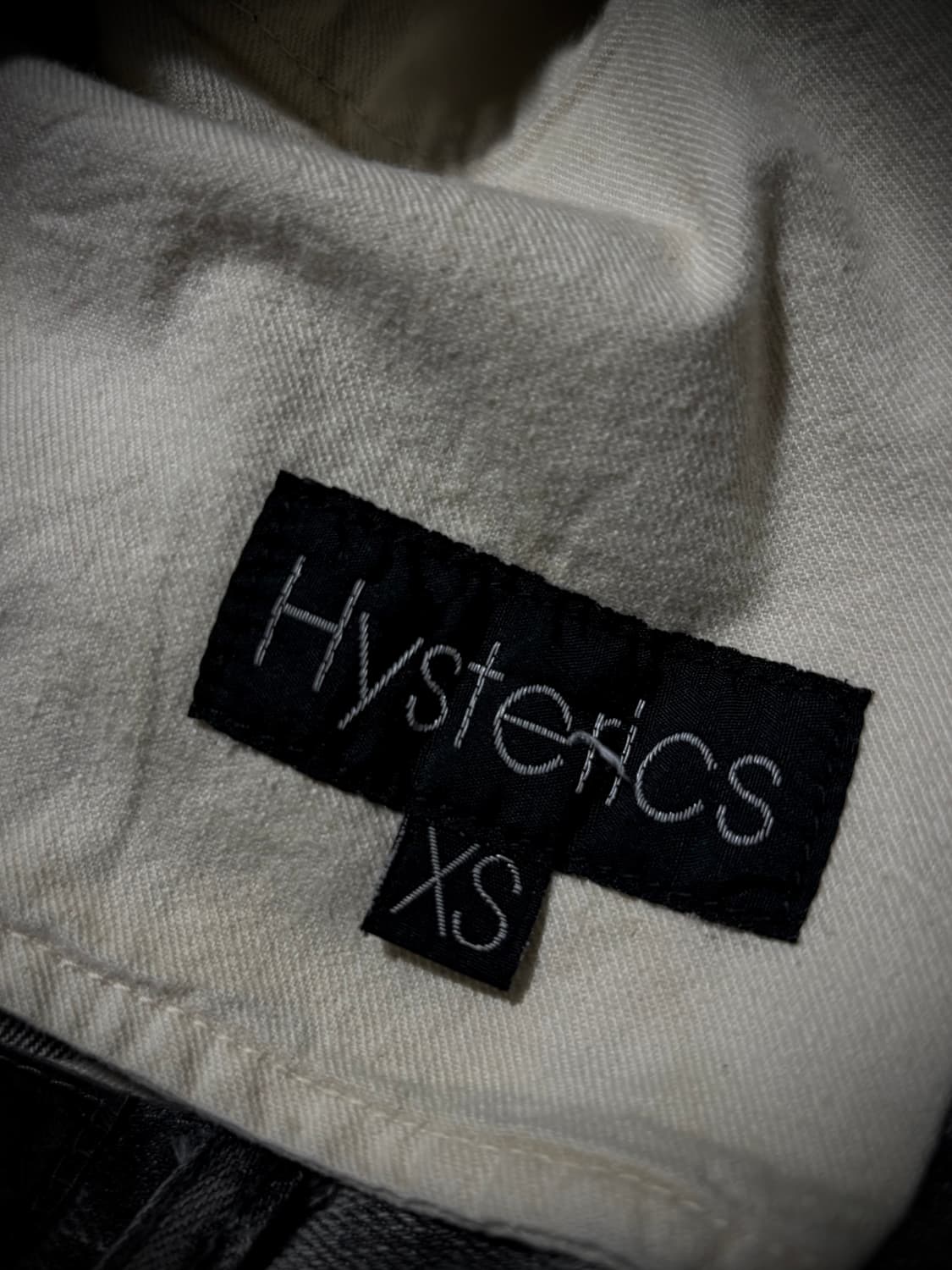 Hysteric Glamour 흑청 스네이크 숏스커트 상품이미지9