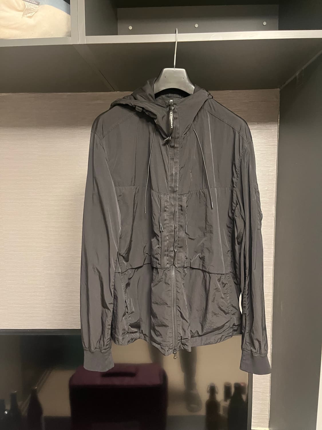 CP컴퍼니 크롬R 후드오버셔츠 블랙 XL 상품이미지2