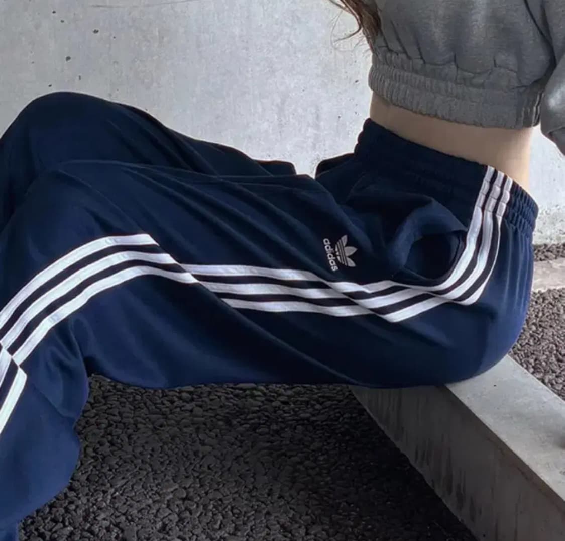 아디다스 아디컬러 3S 배기 팬츠 블랙 L IZ4801 IZ2466 상품이미지2