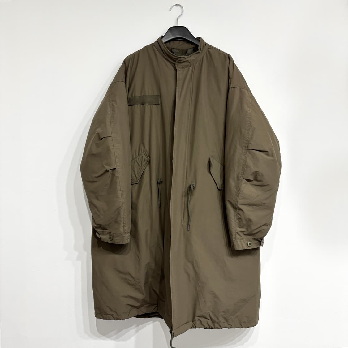 개파카 롱 야상 패딩자켓 상품이미지1