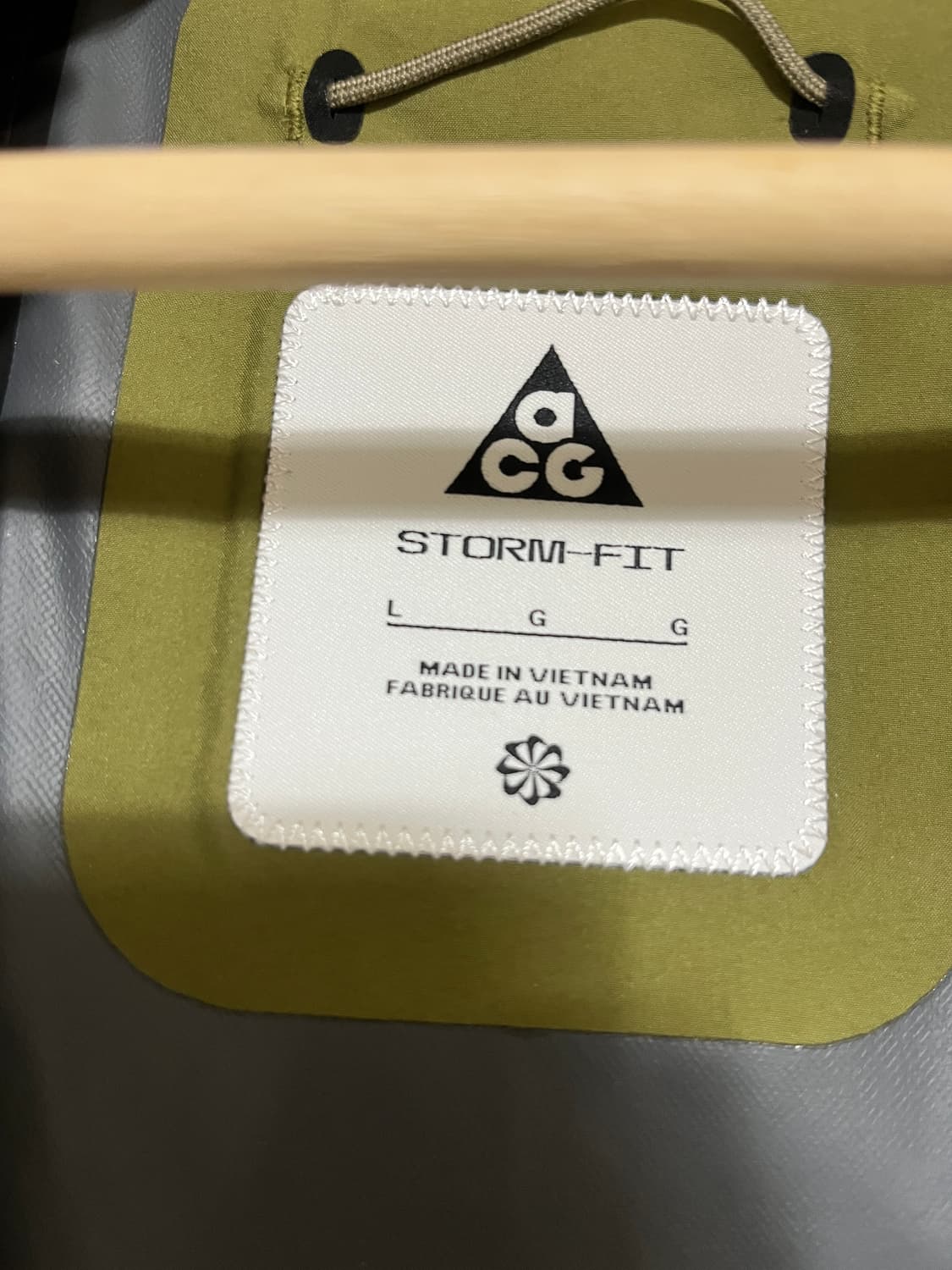 나이키 ACG Storm-Fit ADV Cascade 자켓 L 올리브 상품이미지3