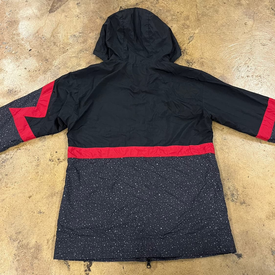 [정품/S] 조던 블랙 레드 바람막이 점퍼 b19 상품이미지4