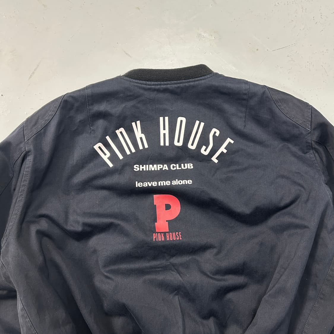 90s 핑크하우스 로고 봄버자켓  상품이미지6