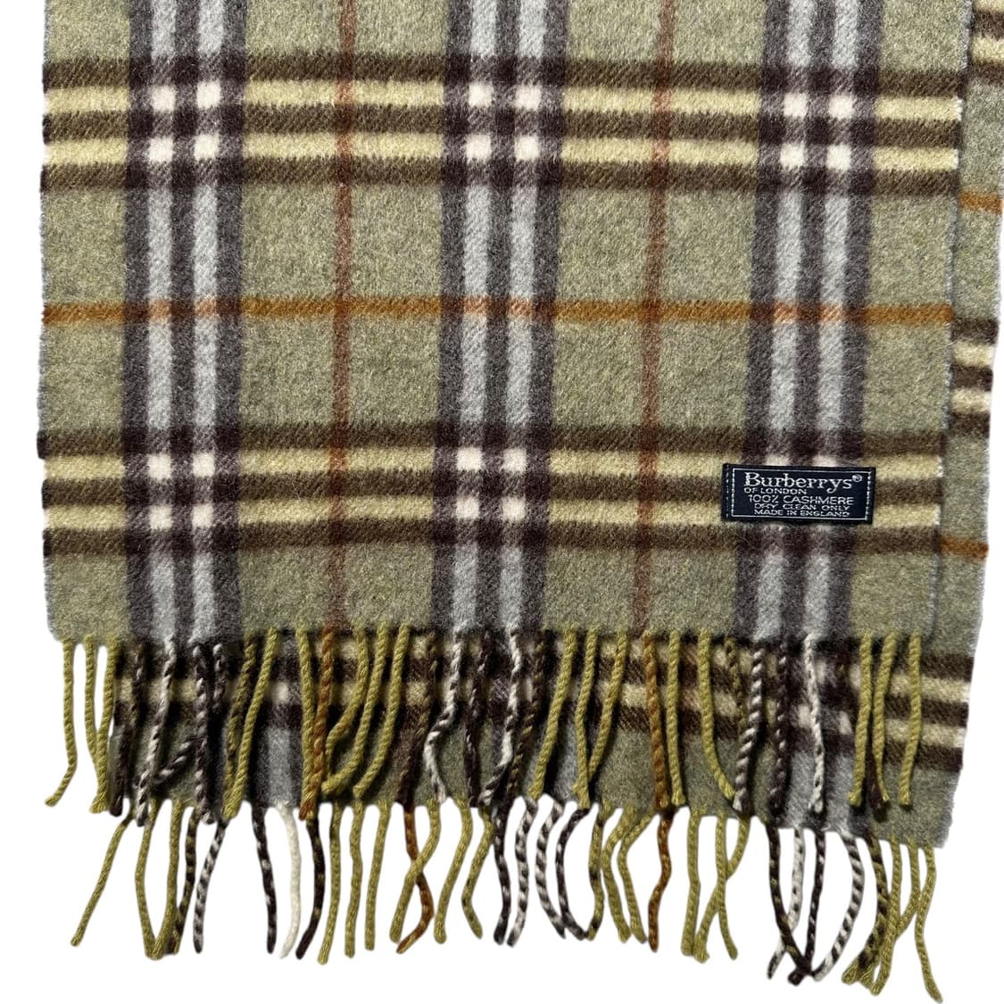 버버리 캐시미어 100% 체크 머플러 목도리 상품이미지1
