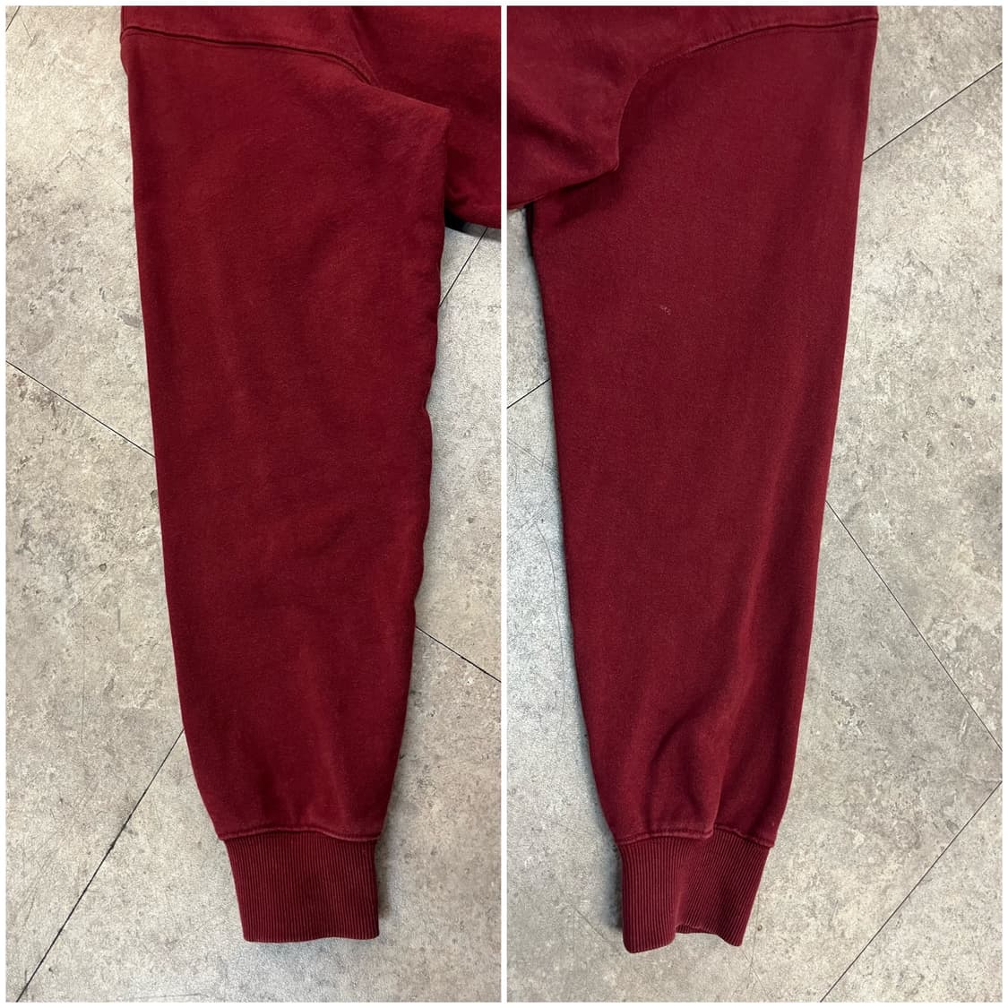 디스이즈네버뎃 레터링 맨투맨 버건디 L #csz2238 상품이미지9