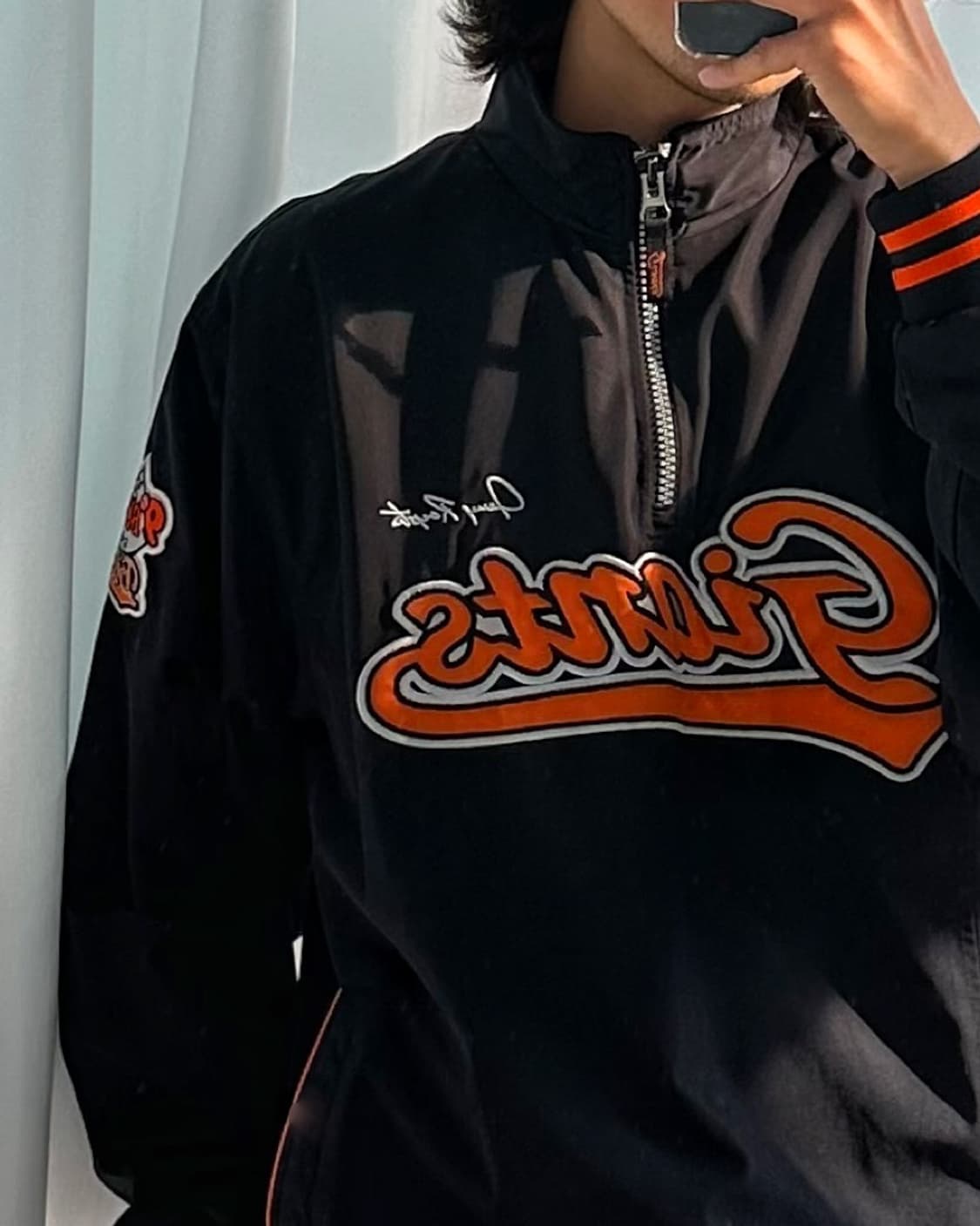 [2XL]롯데 자이언츠 춘추용 베이스볼 바람막이 자켓 상품이미지4