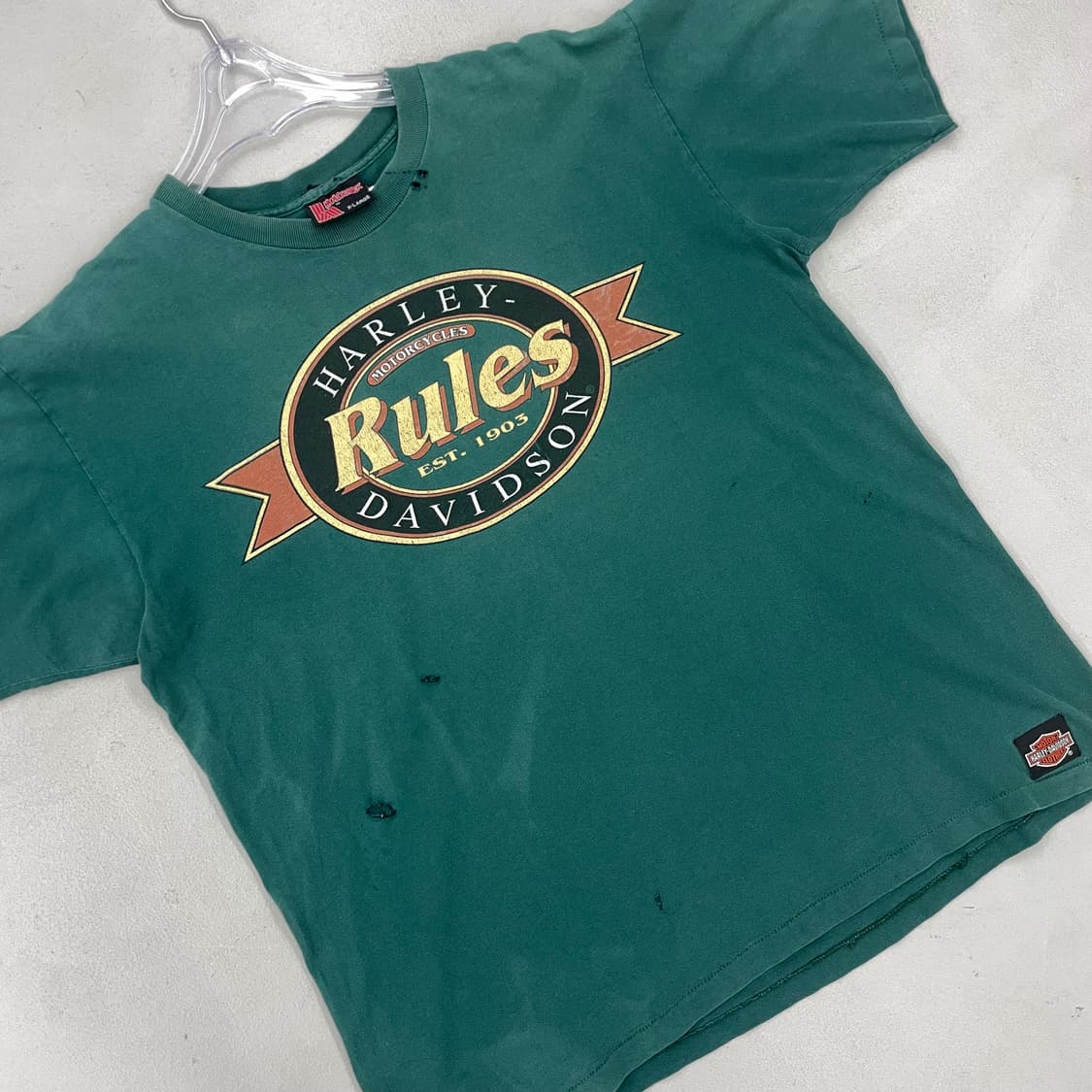 80-90s Harley-davidson USA Fading Tshirt 상품이미지2