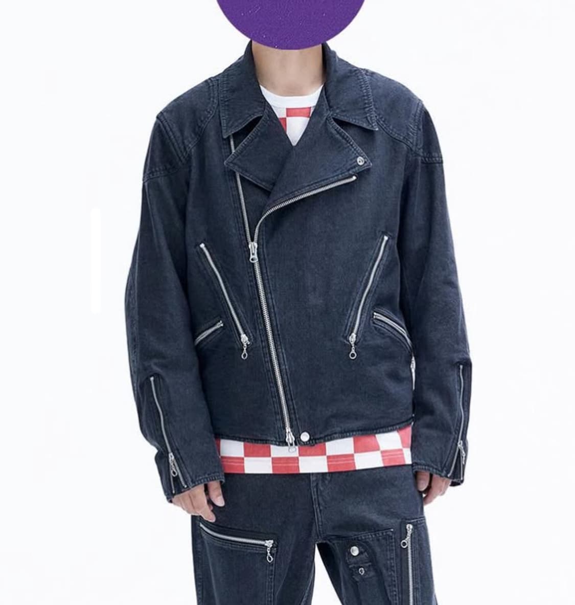 데님 라이더 자켓 M 상품이미지2