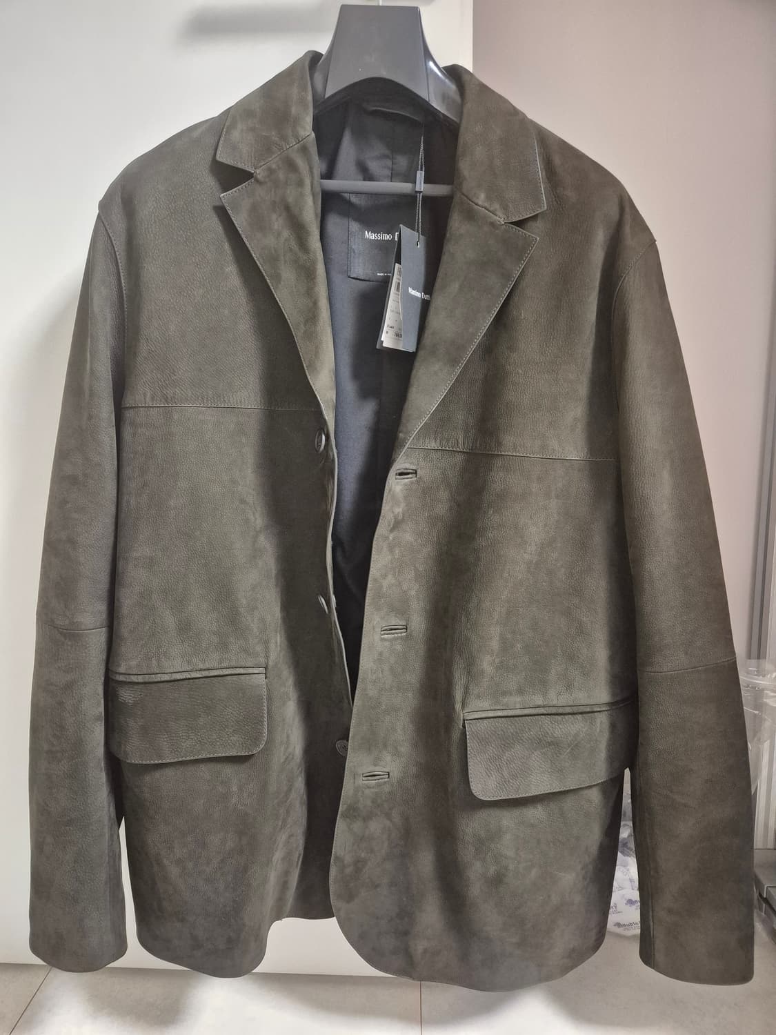 마시모두띠 누벅 레더 블레이저  상품이미지1