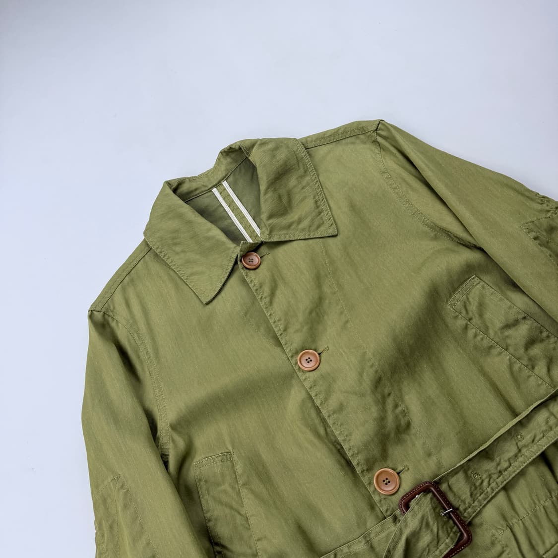 이스트하버서플러스 카키 트렌치코트 48 상품이미지2