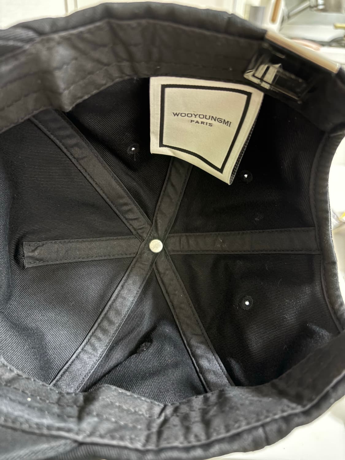 우영미 볼캡 모자 블랙 상품이미지3