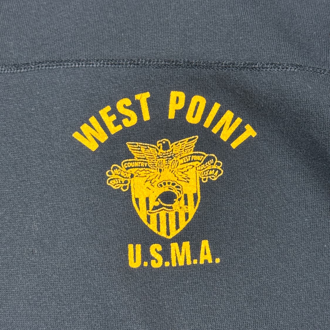 XL) 90s 바셋워커 USMA 웨스트포인트 헨리넥 스웨트셔츠 상품이미지4