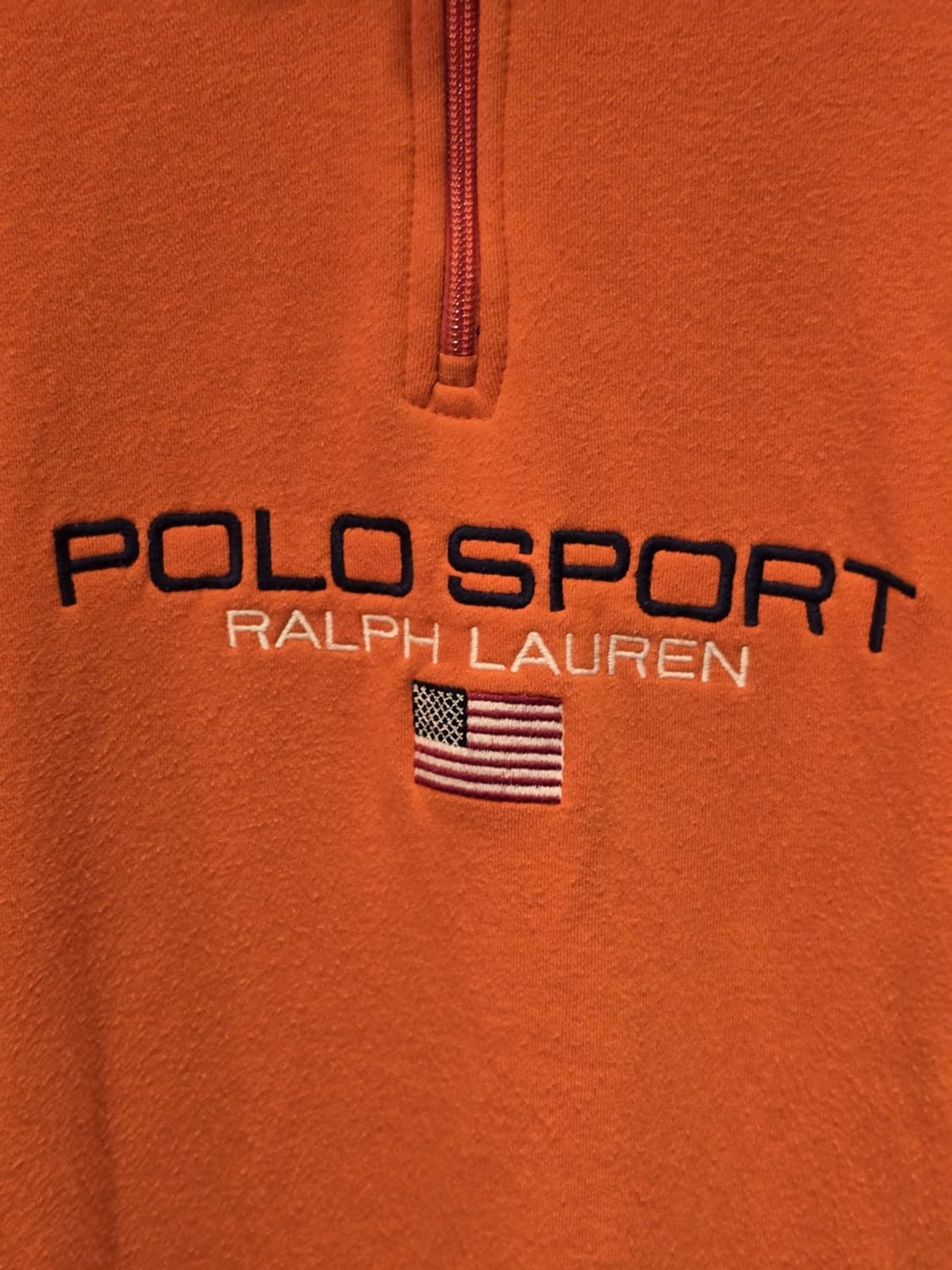 90s POLO SPORT Ralph Lauren 쿼터집업 스웻셔츠 상품이미지3