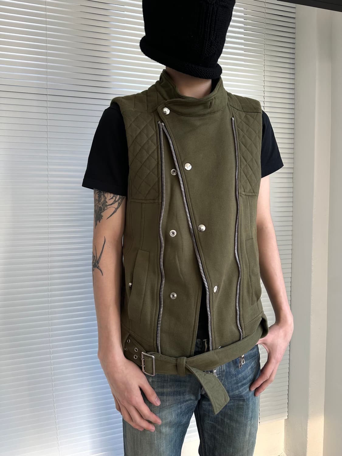 발망 2014 아카이브 나폴레옹 아머 후드 베스트 상품이미지4