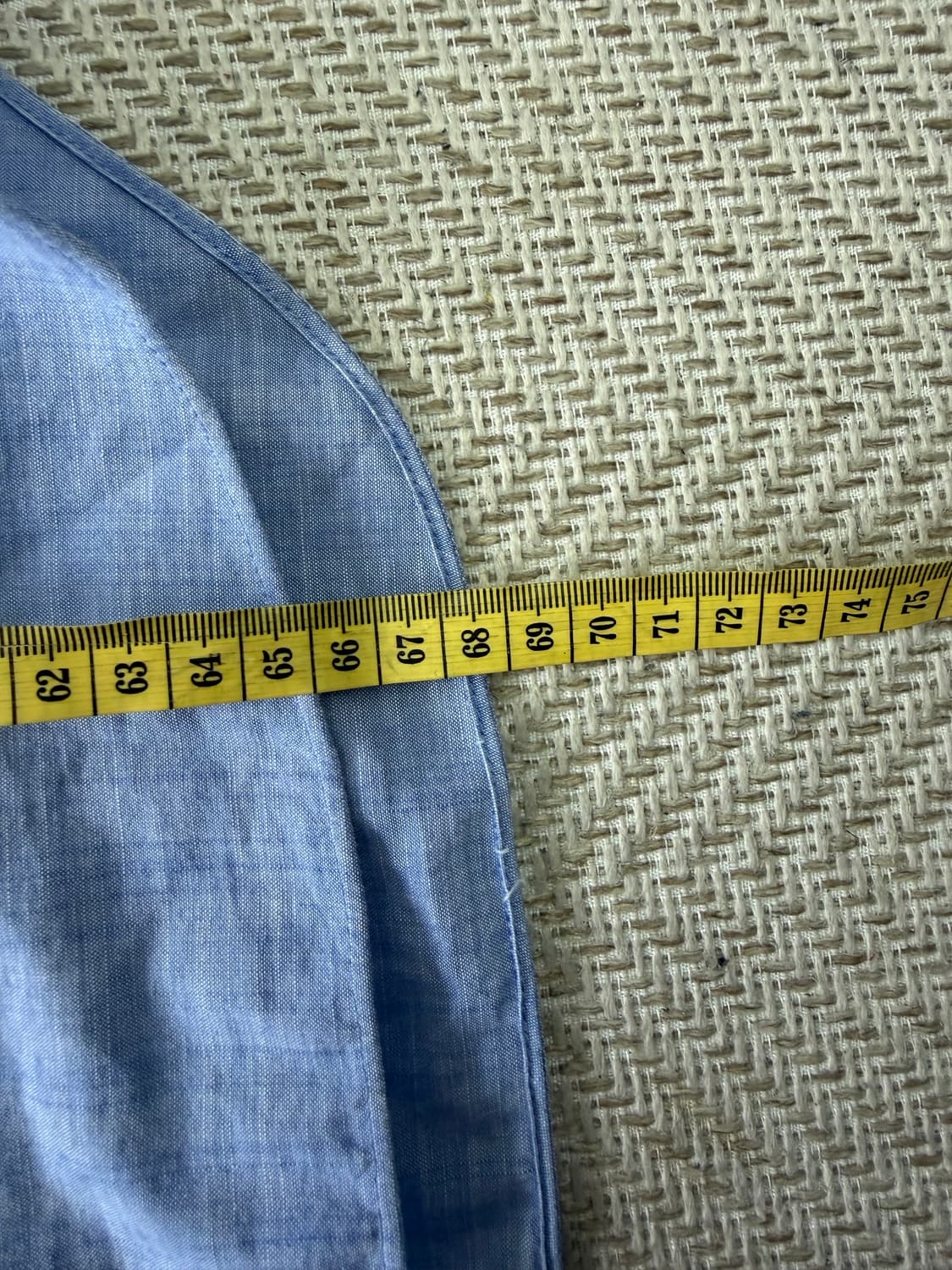 정품) 끌로에 블루 셔츠 긴팔 블라우스 38 상품이미지10