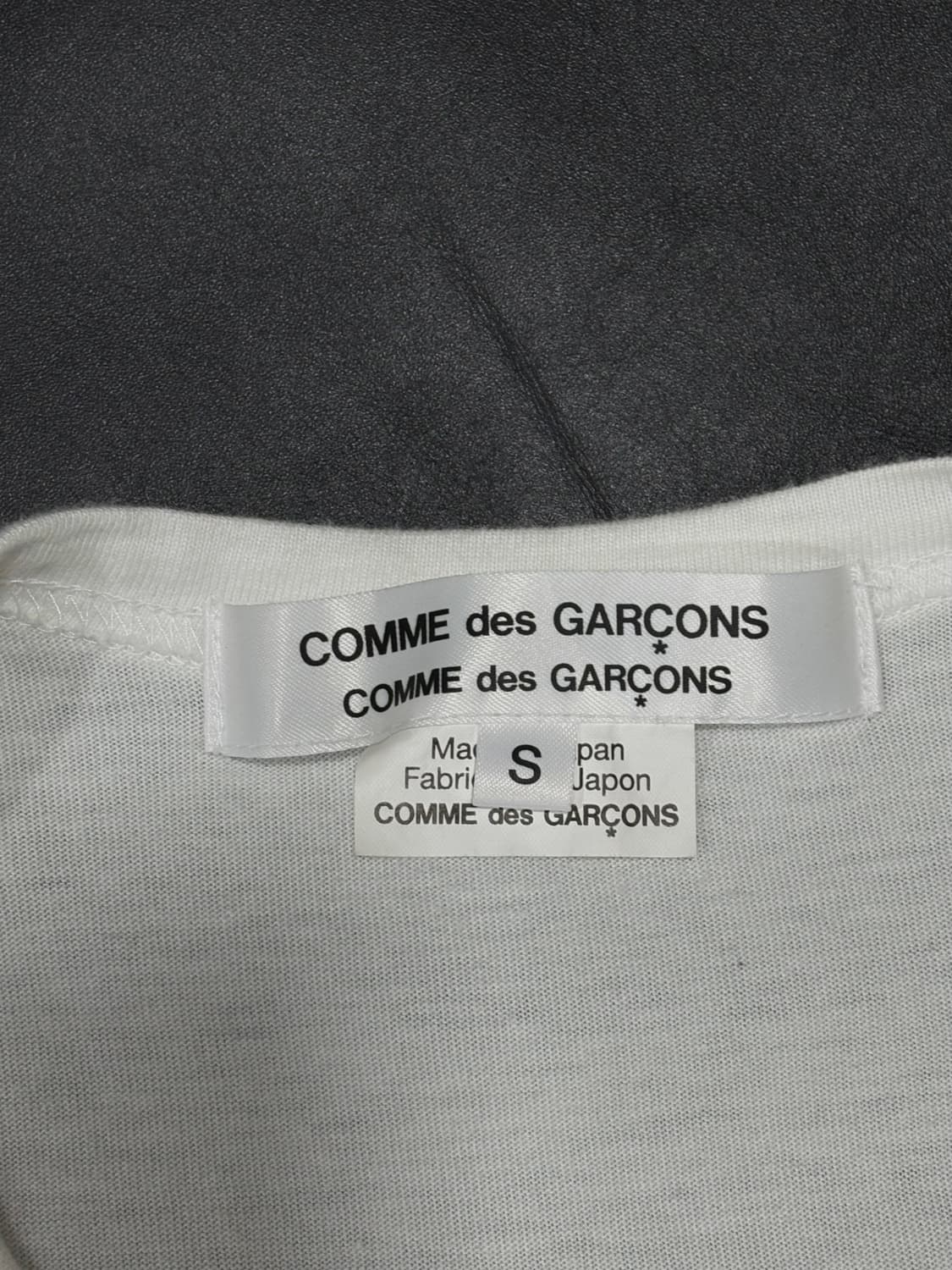 꼼데가르송 리본 티셔츠 S사이즈 상품이미지5