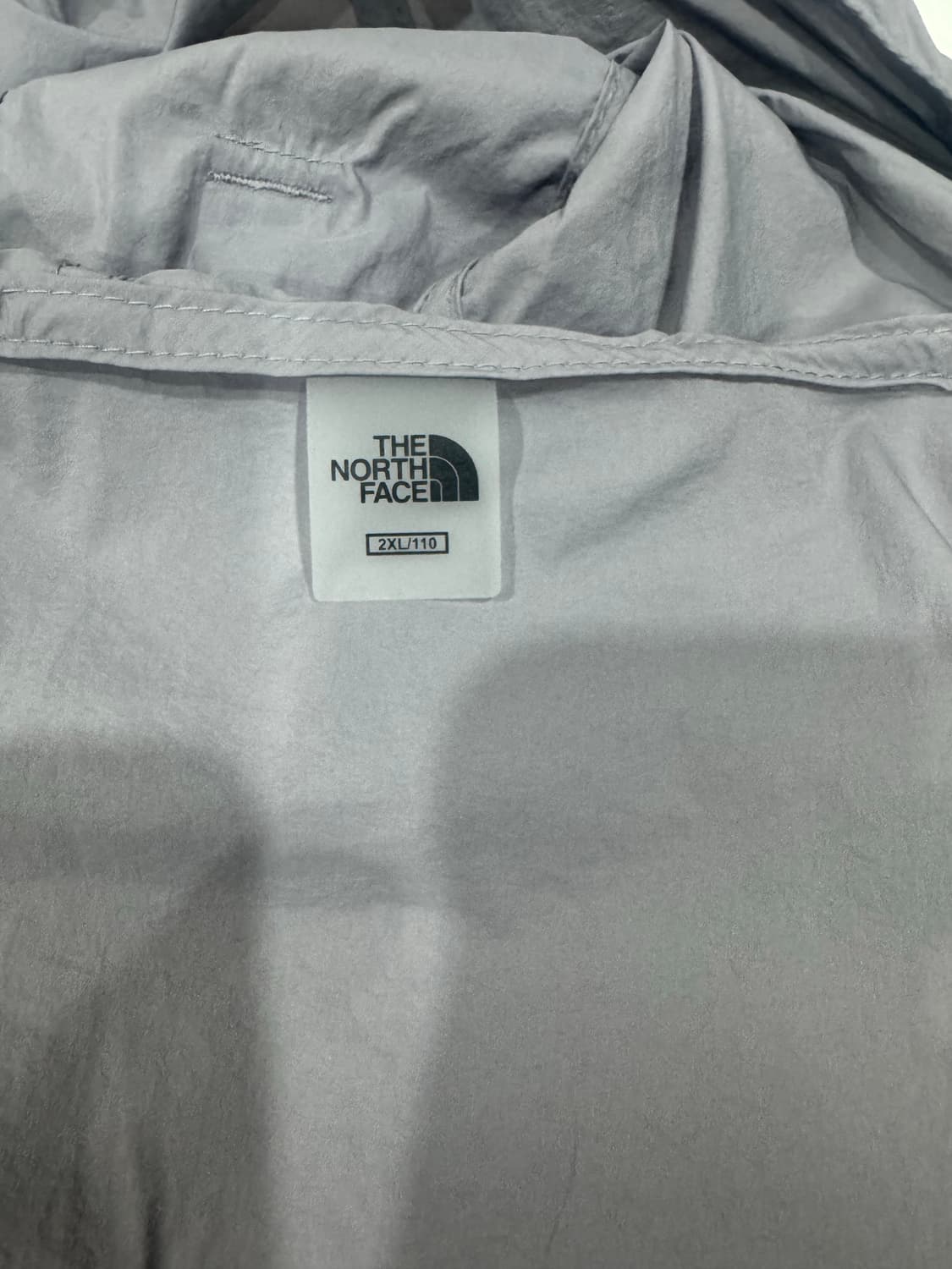 [2XL]노스페이스 경량 바람막이 라벤더 새상품 상품이미지3