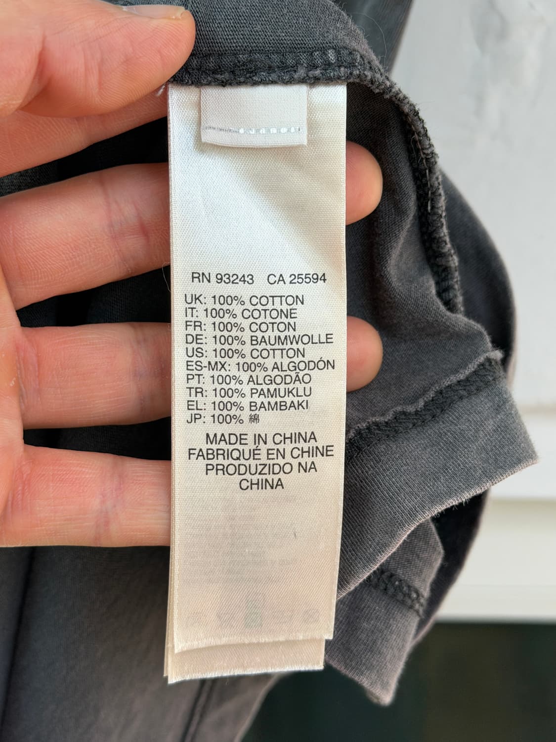 DIESEL 디젤 핑거프린트 그래픽 반팔 티셔츠 L 상품이미지4